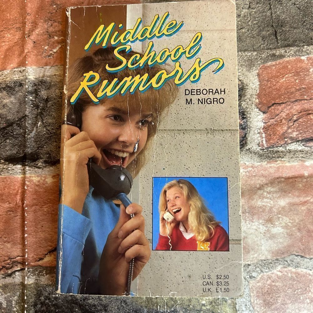 5 for‎ $25🔥Middle School Rumors (Paperback Book)